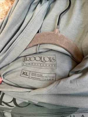 Iroquois Steeplechase Hooded Long Sleeve Shirt - Sage Green thumbnail 6
