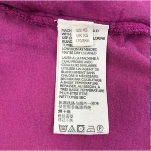 FREE PEOPLE Flowy Pintuck Blouse Sz XS Purple Boho Coastal Breezy Festival Beach thumbnail 11