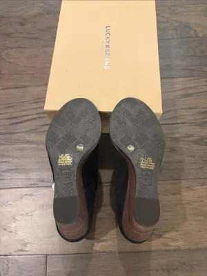 New In Box Lucky Brand Jaxy Open Toe Wedge Sz 7.5 thumbnail 12