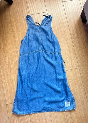 Calvin Klein Denim Mini Dress thumbnail 1