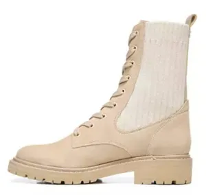 Sam Edelman NWT Water Repellent Lydell Combat Boots Color: SESAME Lug Sole thumbnail 3