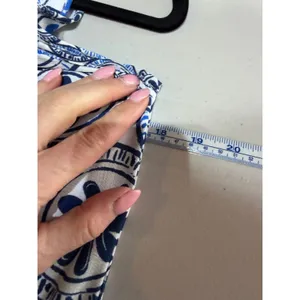 Mud Pie Shift Dress Womens Small Blue‎ White Floral Medallion Coastal Preppy Mod thumbnail 11