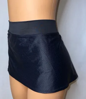 Black jersey mini skirt Size L thumbnail 1