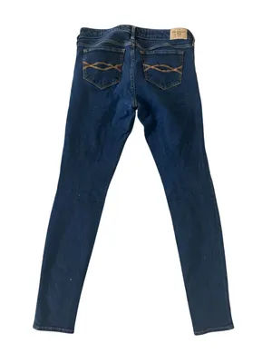 ABERCROMBIE & FITCH Women's Dark Wash Skinny Jeans Size 6 S thumbnail 5