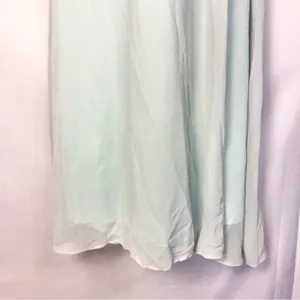BooHoo Light Blue Chiffon Wrap Formal Maxi Dress 6‎ thumbnail 4