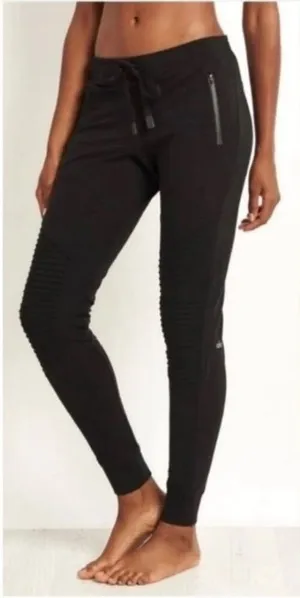 Alo Urban moto jogger black size small thumbnail 1