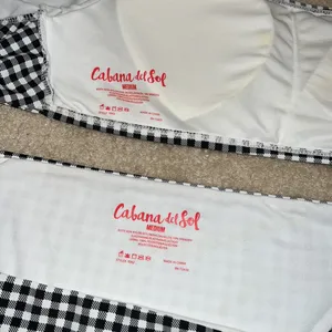 Cabana Del Sol Gingham Off the Shoulder Bikini thumbnail 5