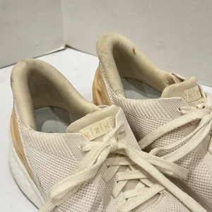 Kizik Athens Sneakers Mens 7.5‎ Womens 9 Cream Peach Shoes Hands-Free Cage G2FC thumbnail 4