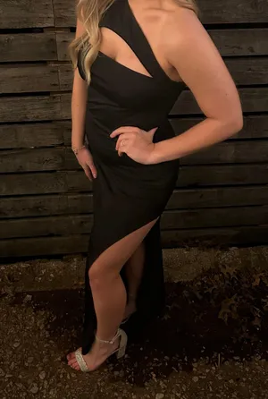 SheIn Cut Out One Shoulder Dress thumbnail 1