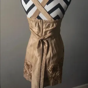 Golden Short Party‎ Dress Sz3/4 thumbnail 2