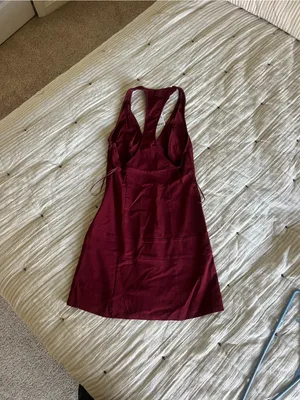 New Urban Outfitters Silence + Noise Burgundy Mini Dress thumbnail 6
