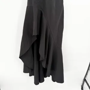 LPA Revolve Womens Giovanna Gown Black Strapless Ruffle High-Low Formal Dress XS thumbnail 5