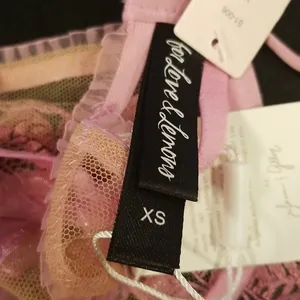 💕FOR LOVE AND LEMONS💕 Grace Bodysuit ~ Mauve Lace Medium XS NWT thumbnail 13