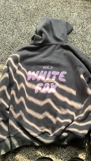 Dark Grey White Fox Boutique Hoodie thumbnail 7