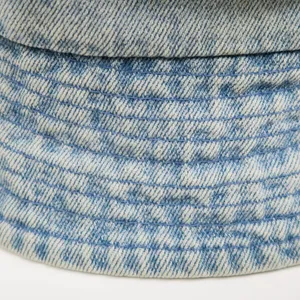 Vintage 90s Faded Glory Light Wash Denim Bucket Hat thumbnail 6