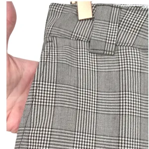 Dickies Womens Brown Glen Plaid Wide Leg Trouser Pants Size 0R Preppy Grunge thumbnail 9
