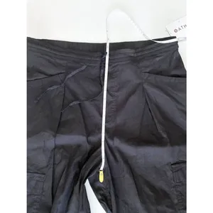 Athleta Paradise Straight Leg Cargo Pant - Black - Size Large - NWT thumbnail 9