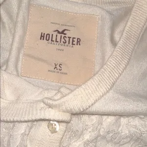 HOLLISTER Cream Cardigan Y2K babydoll Bella Swan size xsmall thumbnail 4