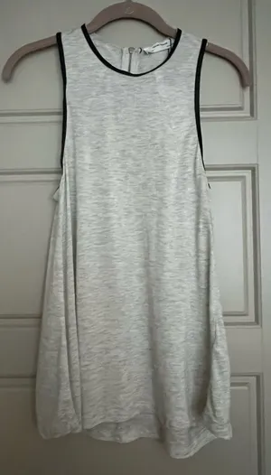 Zara light grey tank thumbnail 1