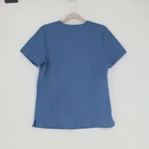Figs Women's Casma Three-Pocket Scrub Top Size Small Blue V Neck Hospital Office thumbnail 10