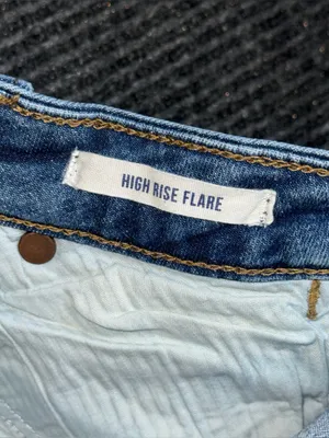 Wrangler Retro Trumpet Flare Bell Bottom Jeans Sz 26x30 Western Boho Rodeo Denim thumbnail 9