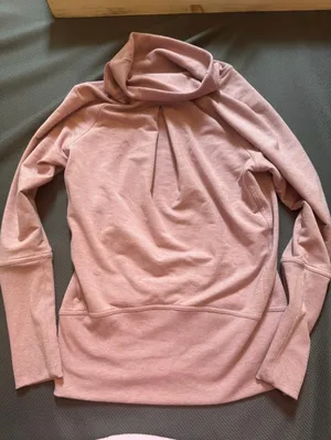 Lululemon Size 2 High Lines Pullover Vintage Mauve Heather thumbnail 3