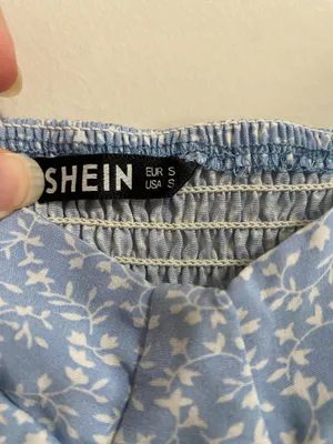 Shein Light Blue Floral Dress thumbnail 6