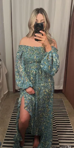 ASTR Floral Dress thumbnail 1
