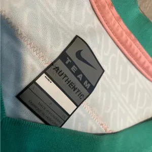 Nike Green and Pink Team Authentic Jersey thumbnail 2