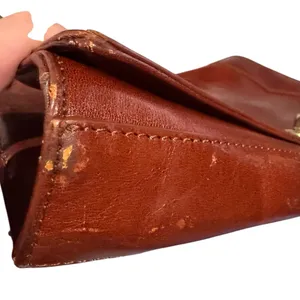 Hobo Brown Leather Twist Lock Closure Shoulder Bag thumbnail 4