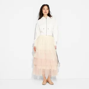 Adult nwt Wicked Tulle Graphic Skirt - Blush thumbnail 3