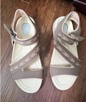 Dr Scholls Daydream Sandals Womens 6.5 M Taupe Tan Strappy Comfort Gel Cushion thumbnail 1