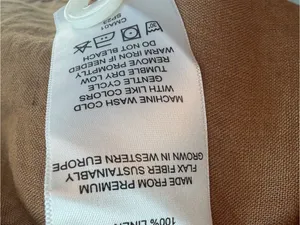 Quince 100% European Linen Button Front Dress thumbnail 4