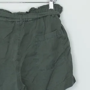 Aerie‎ Womens Paperbag Shorts Size XS Green Lyocell Tie Waist Casual Lightweight thumbnail 5