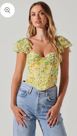 ASTR The Label Corset Top thumbnail 1