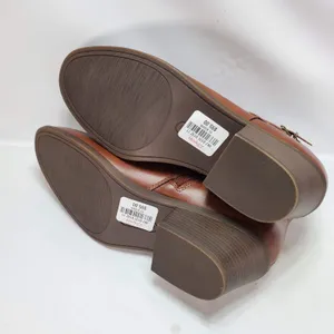 Frye and Co Boden Ankle Bootie Women‎ 10 Brown Buckle Strap Zip Block Heel NEW thumbnail 3