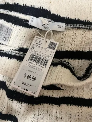 Mango Striped Knit Pants thumbnail 2