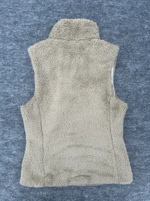 Patagonia Women's Los Gatos Fleece Vest Tan Cream size Small thumbnail 6