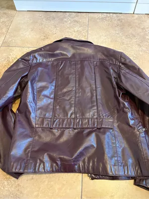 Burgundy Leather Jacket thumbnail 2