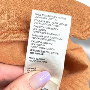 Free People NWOT We The Free Brown Button Linen Cotton Blend Heavy Blazer Jacket thumbnail 11