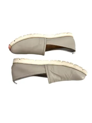 Kork-Ease Lillis Leather Slip-On Loafers Beige 7.5 Comfortable Casual Shoes thumbnail 4