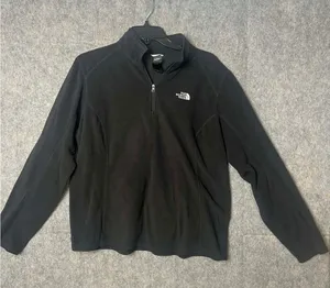 The North Face‎ Woman XL Fleece Quarter-Zip Fleece Lightweight Jacket thumbnail 1