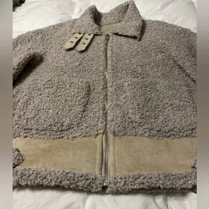 Jules Kae Kylie Sherpa Moto Jacket - NWOT - Size M thumbnail 6