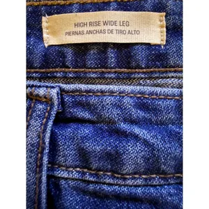 Universal Threads High Rise Wide Leg Jeans Womens 10‎ Long Medium Wash Utility thumbnail 5