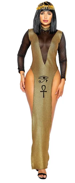 NEW Roma Queen of De-Nile Sexy Cleopatra Costume thumbnail 1