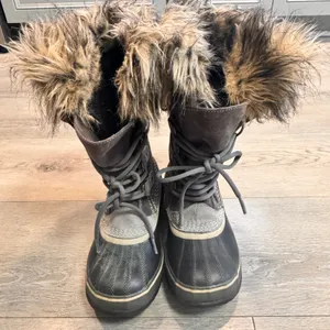 Sorel Joan of Arctic Winter Snow Boots Faux Fur Lined Waterproof Lace‎ Up Sz 5.5 thumbnail 4