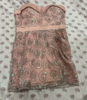 Arden B Sequin swirls Pink cocktail Dress thumbnail 1