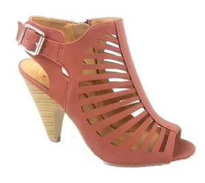 Delicious Women’s Burgundy Heels(Size 5.5) thumbnail 1