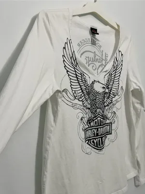 Harley-Davidson white graphic tee Bootlegger Knoxville Tennessee XL thumbnail 10