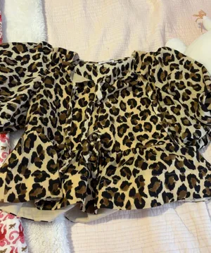 Leopard Vestique blouse thumbnail 1